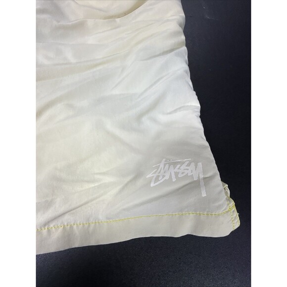 Stussy Swim Yellow Nylon Shorts Swimming Trunks Men’s Size Med Beach Surf Skate - Picture 2 of 10